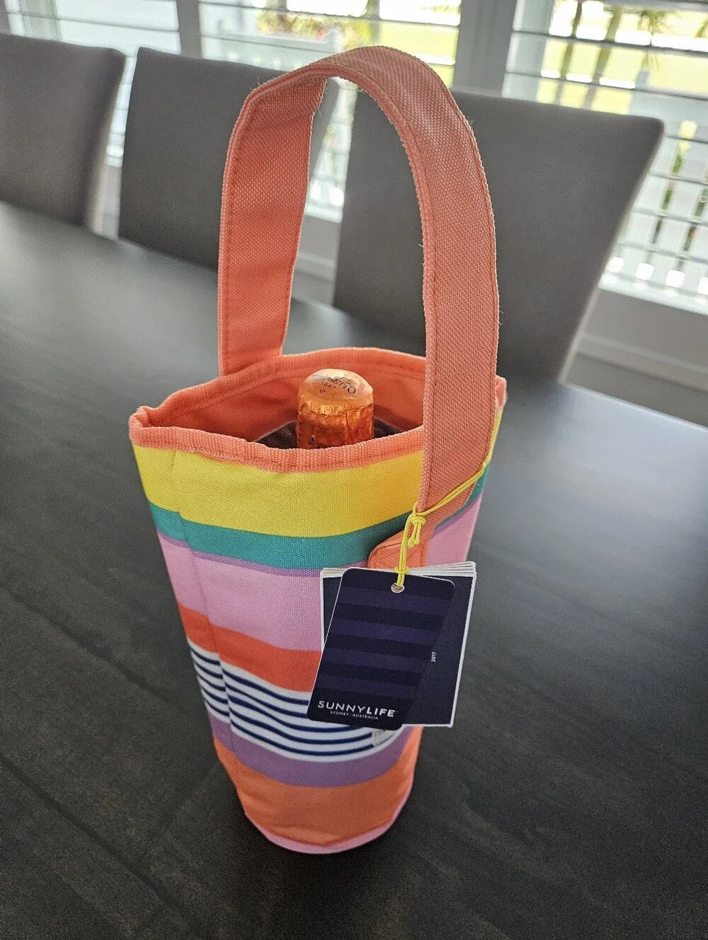 Insulated Wine Bag w/ Wine Opener
